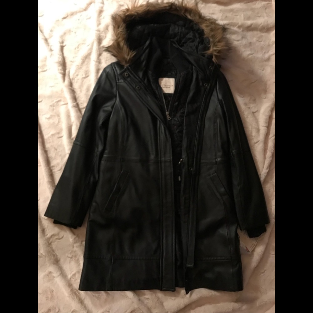 NEW! Covington Outerwear Women’s Leather Coat
